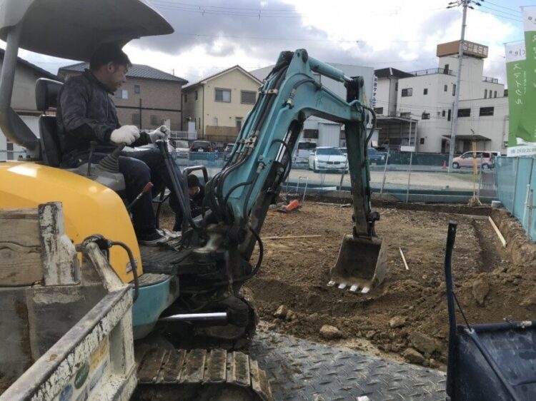 熊取町野田モデルハウス基礎工事完了！！