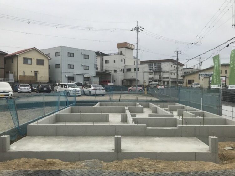 熊取町野田モデルハウス基礎工事完了！！