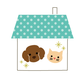犬猫の図