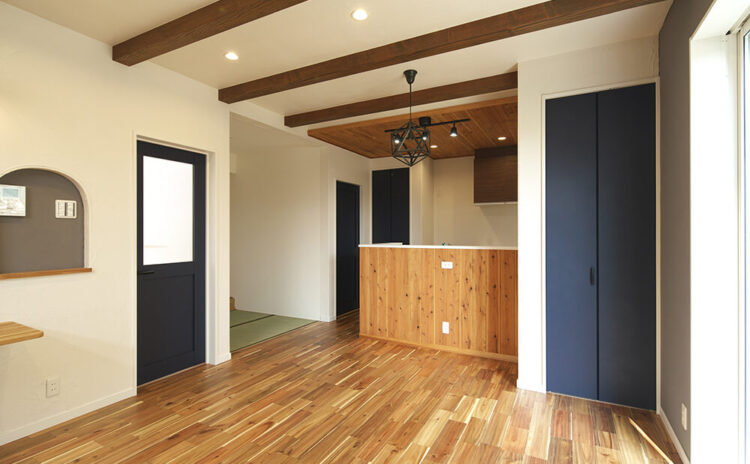 大阪・泉州で建てた「和室コーナーのあるリビング」の施工実例5選