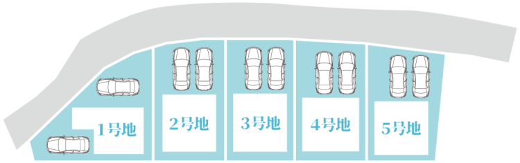 ニコタウン鶴原区画図